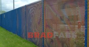 School security mesh fencing by Bradfabs