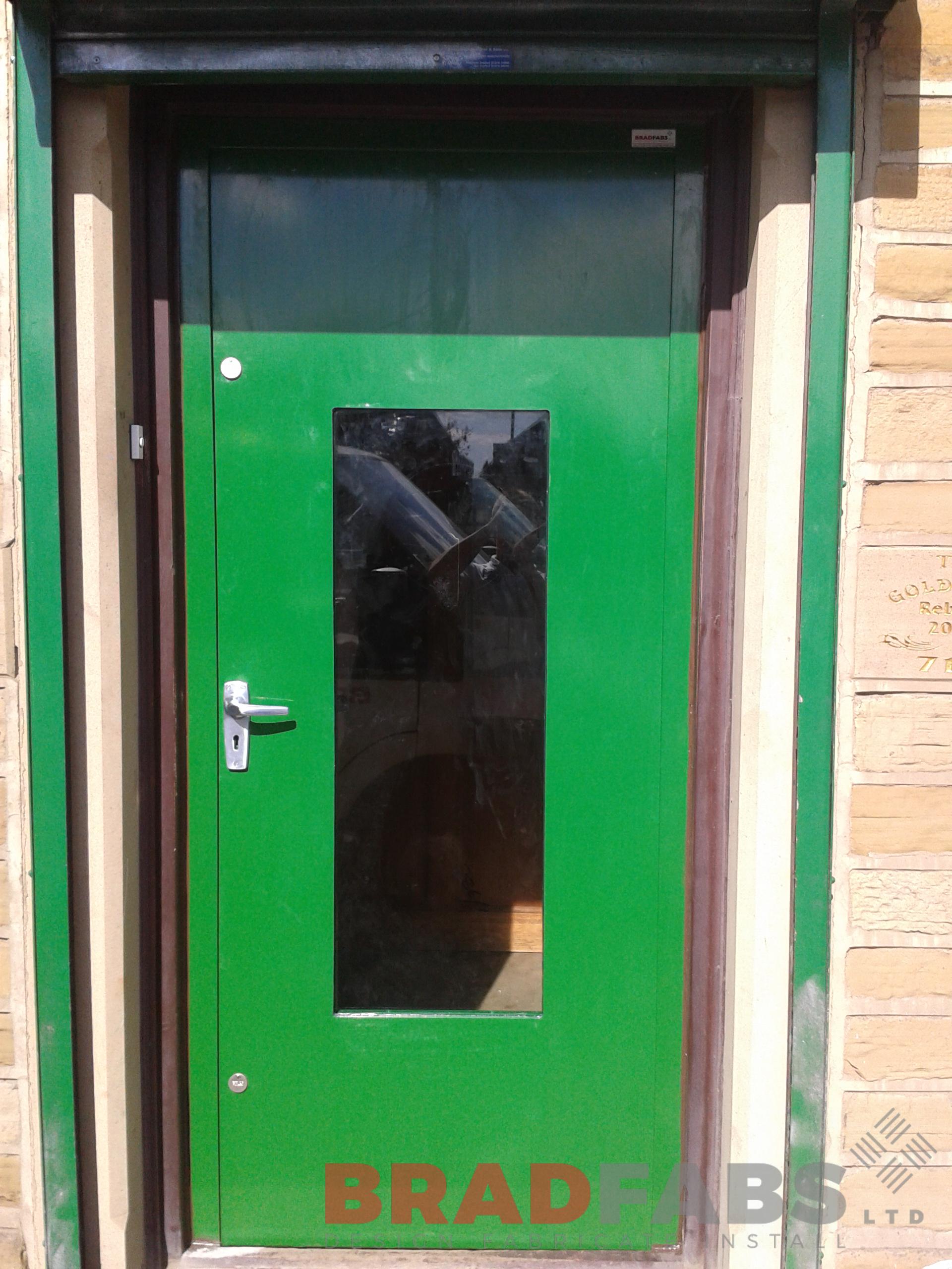 High specification steel security doors by Bradfabs