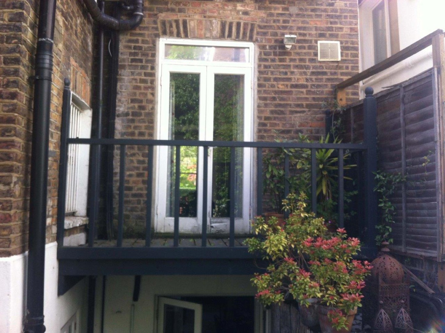 Steel Fabricators of Balconies, Staircases. Domestic balcony, made by