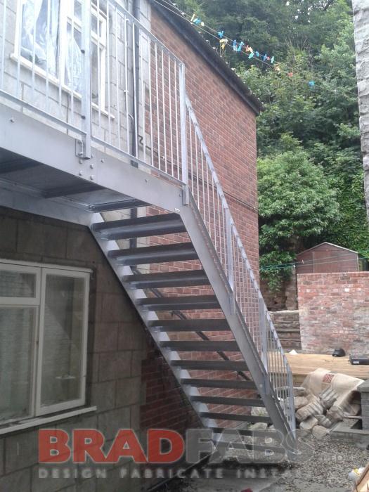 Domestic Aaccess Staircase to two apartments