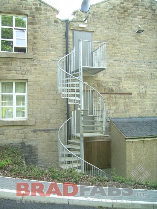 Spiral Fire Escape Stairs External Internal Escape Stairs