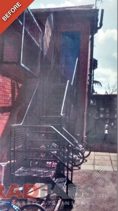 New improved fire escape