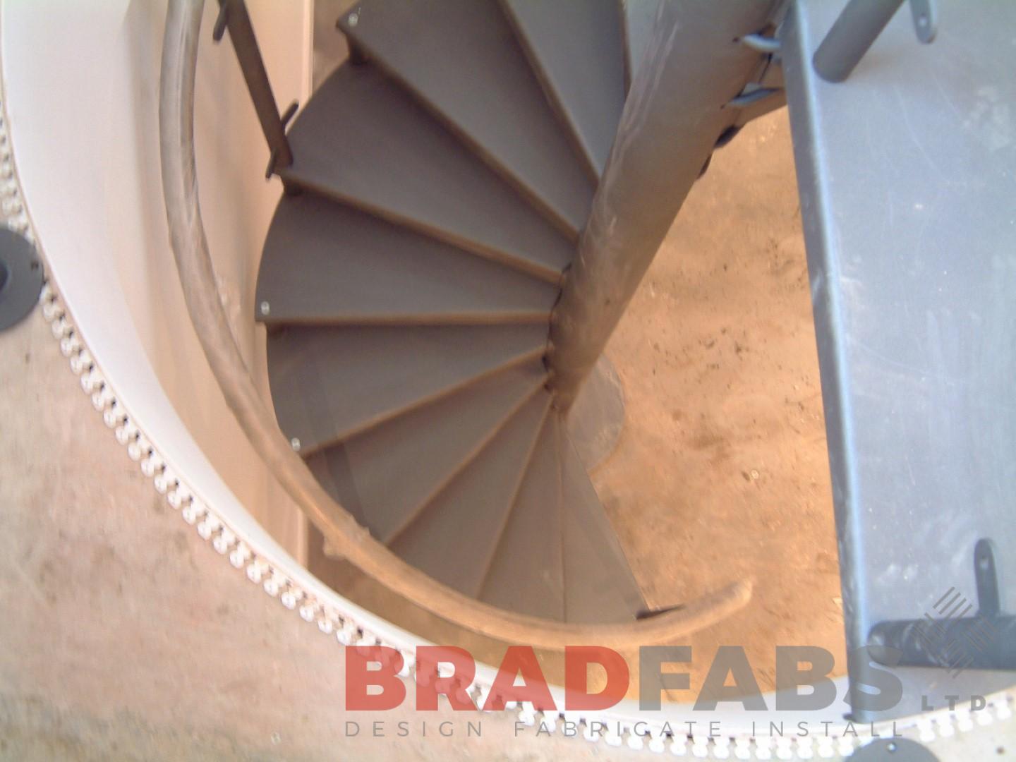 Types of Metal Spiral Staircases