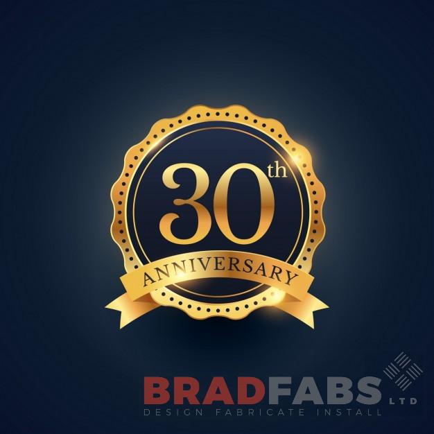 Bradfabs Celebrates 30 Years in the Industry