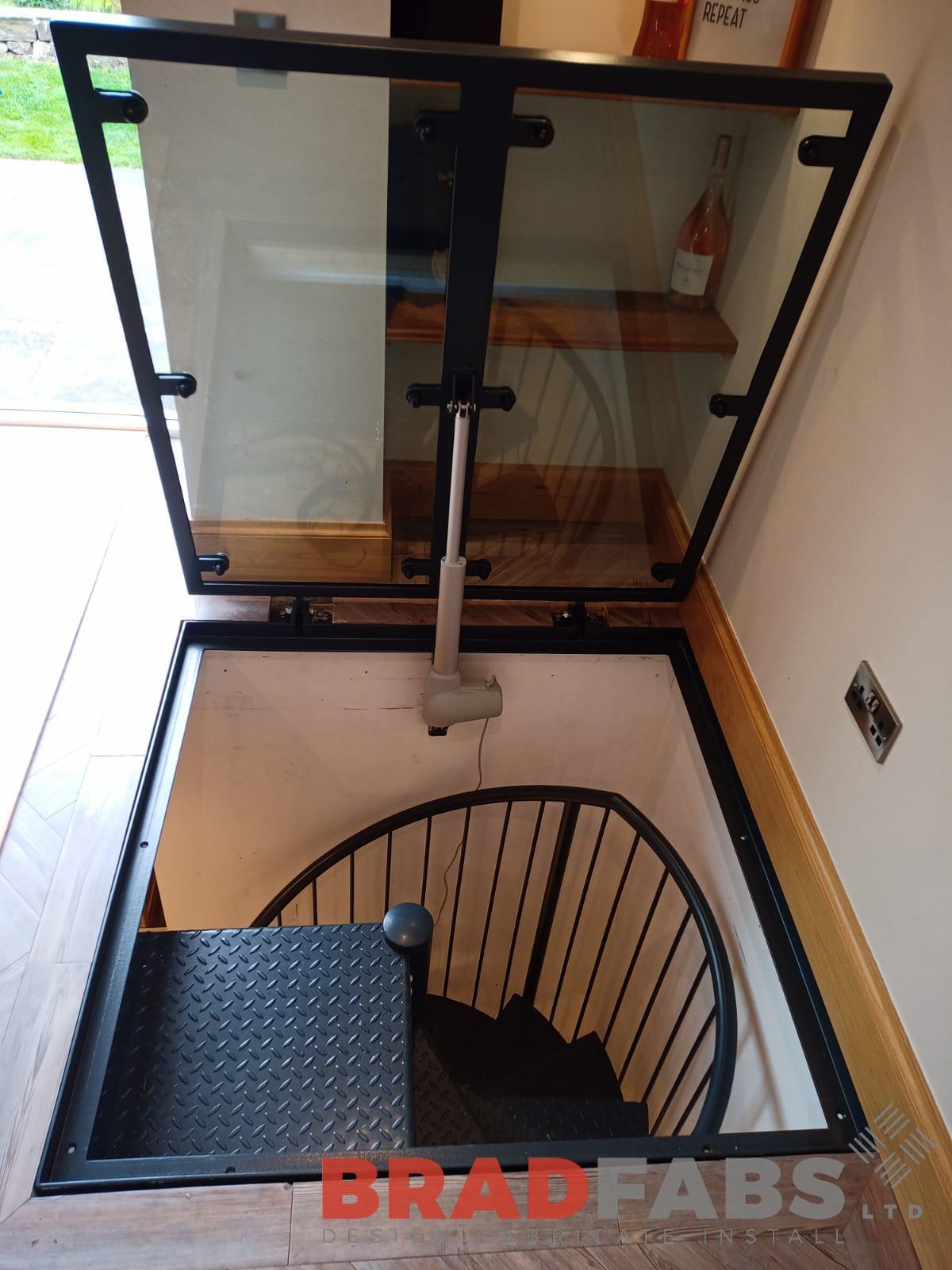 Cellar Hatches: Why note make the most of the space with the hatch door becoming an attractive feature? 