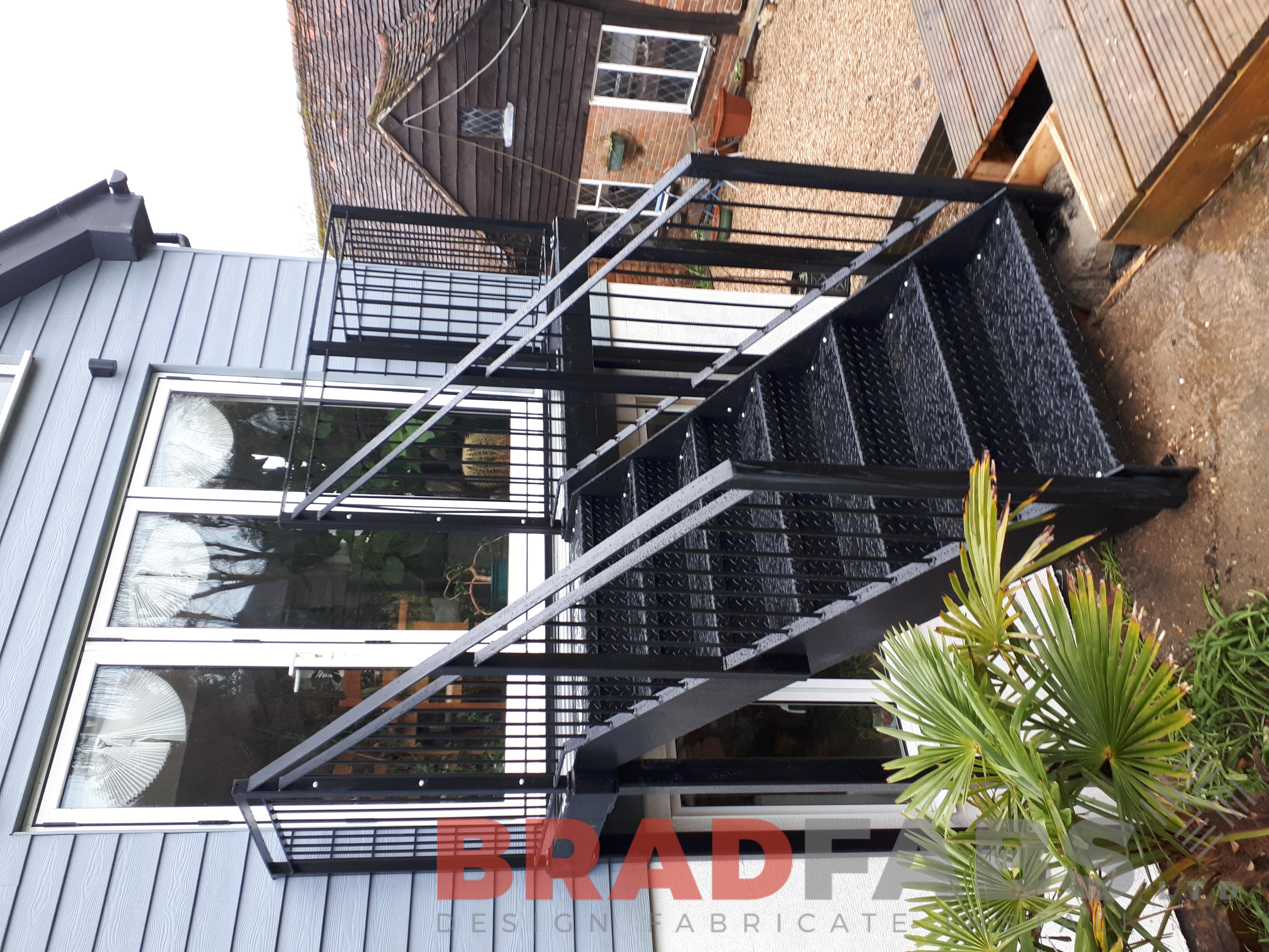 Bespoke Garden Balcony with access staircase