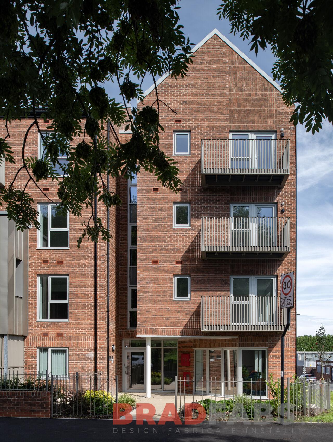 Bespoke Powder-Coated Balconies | Bradfabs Residential Balcony Design & Installation
