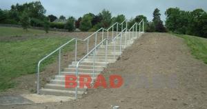 Steel fabricated balustrading in Bradford, BRADFABS steel fabrications