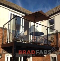 Balcony made by Bradfabs so the customer can enjoy extra living space
