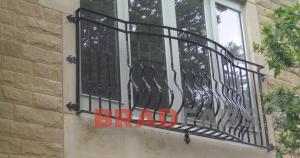 Mild steel balconette, steel balconette, steel juliet balcony