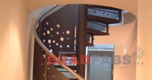 Domestic Spiral Staircase installed in Leeds, West Yorkshire.