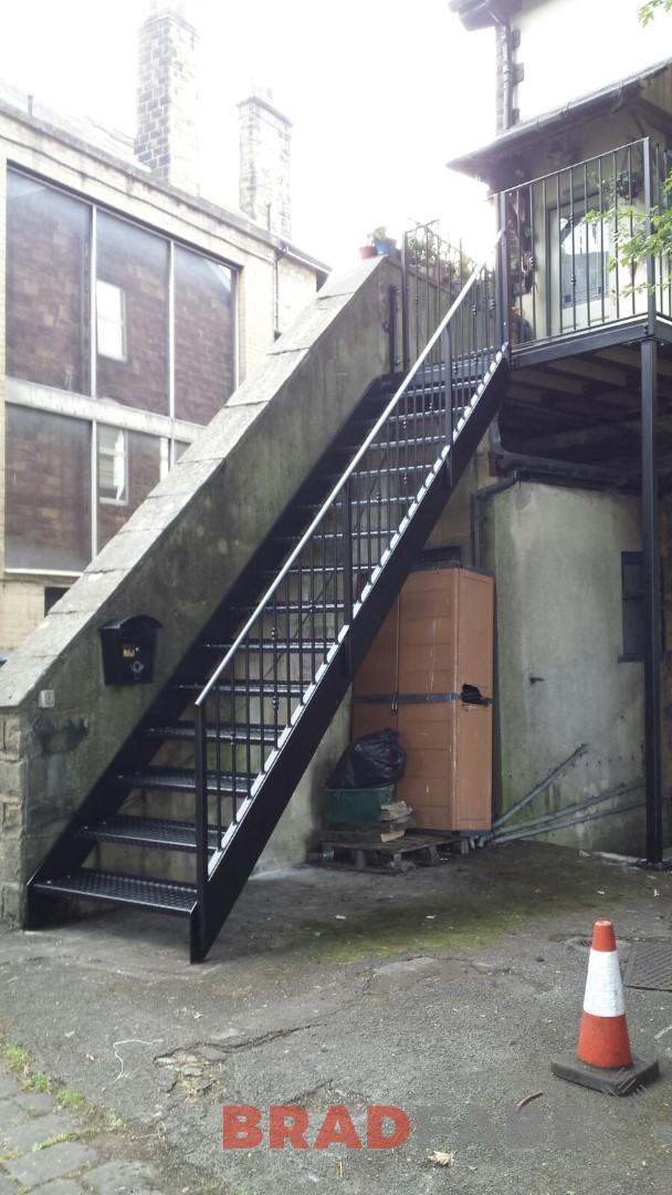 New and improved access staircase