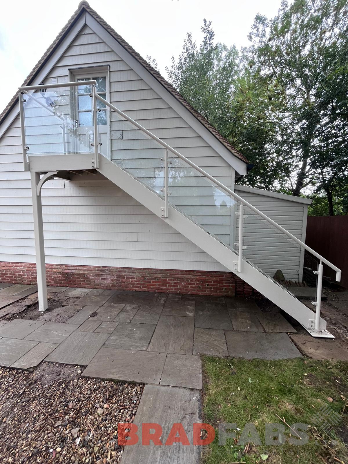 Domestic access staircase by Bradfabs 