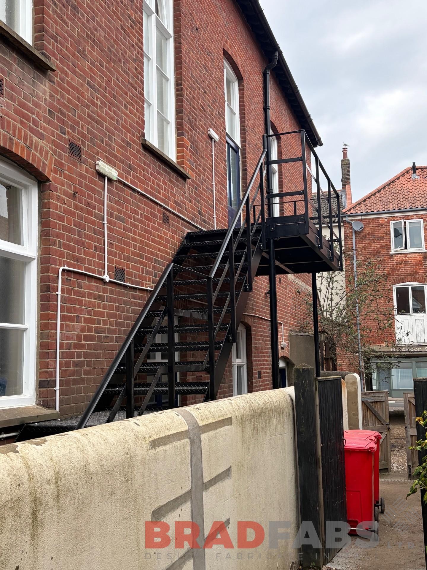 Fire Escape Staircase for The Salvation Army Norwich