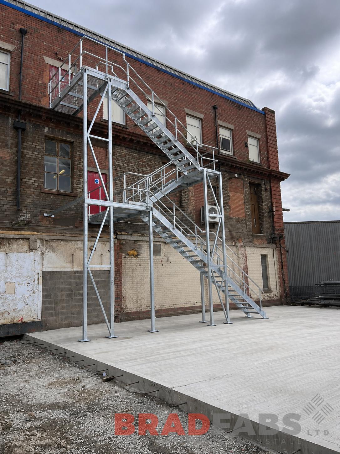 Fire Escape Staircase in Aintree, Liverpool