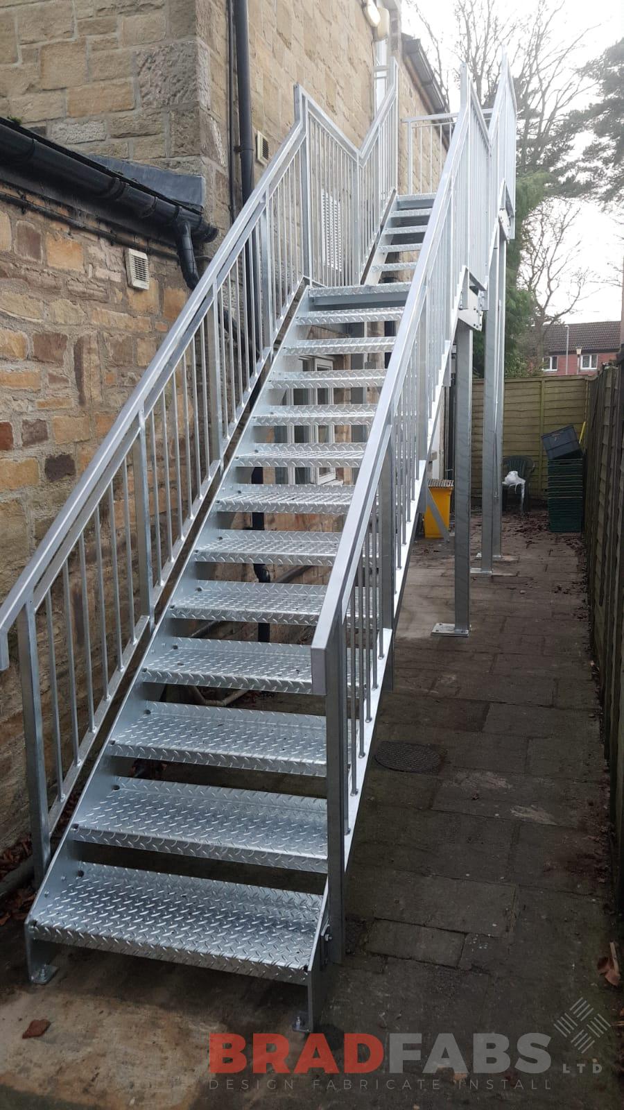 Fire Escape Stairs Systems