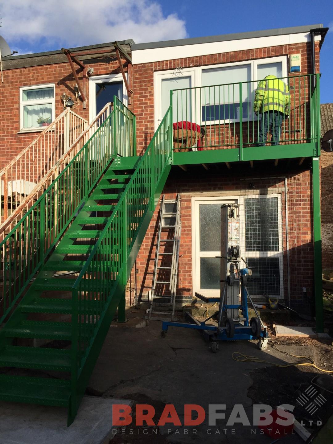 Brand New Fire Escape - the WOW Factor!!