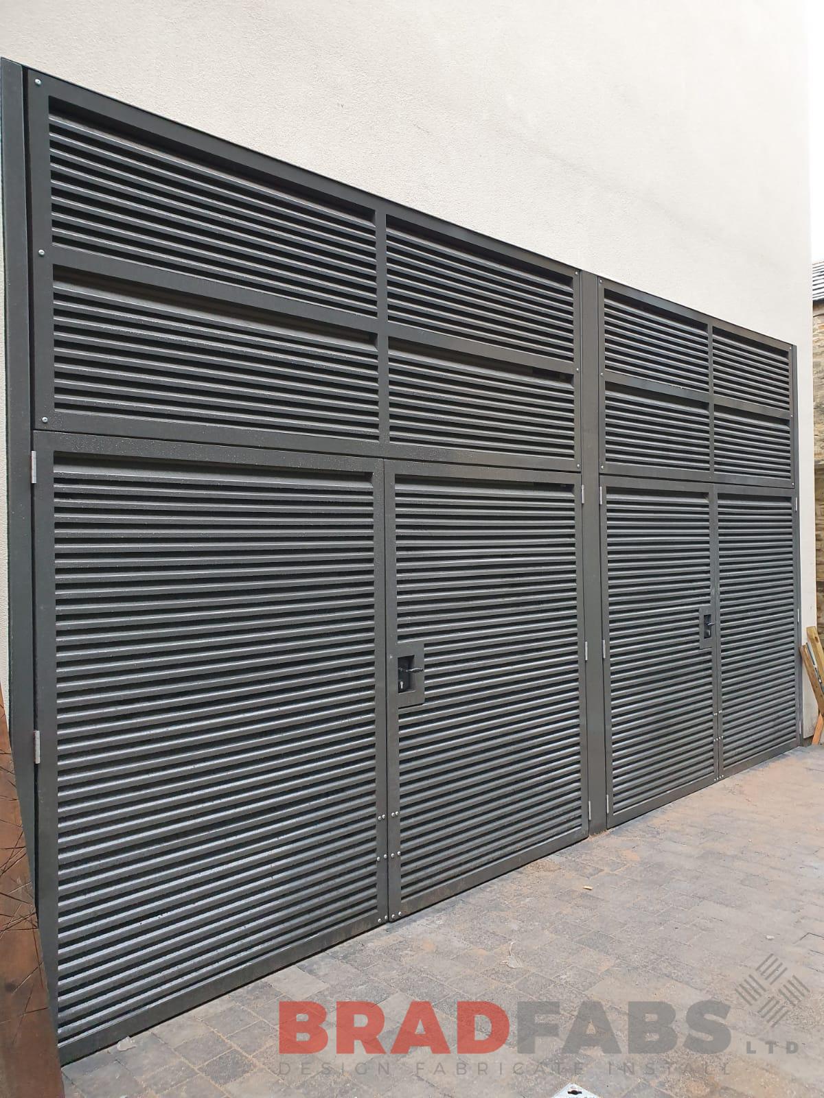 Bradfabs, bespoke steel gates for commercial company