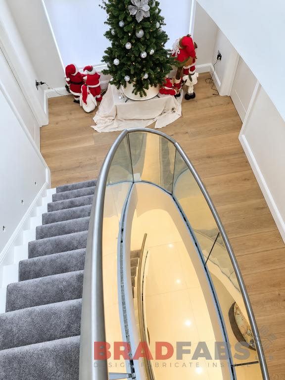 Curved Balustrade in St Albans