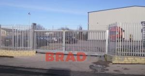 Gates supplied and installed by Bradfabs