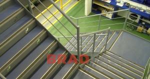Industrial steel staircase in Bradford