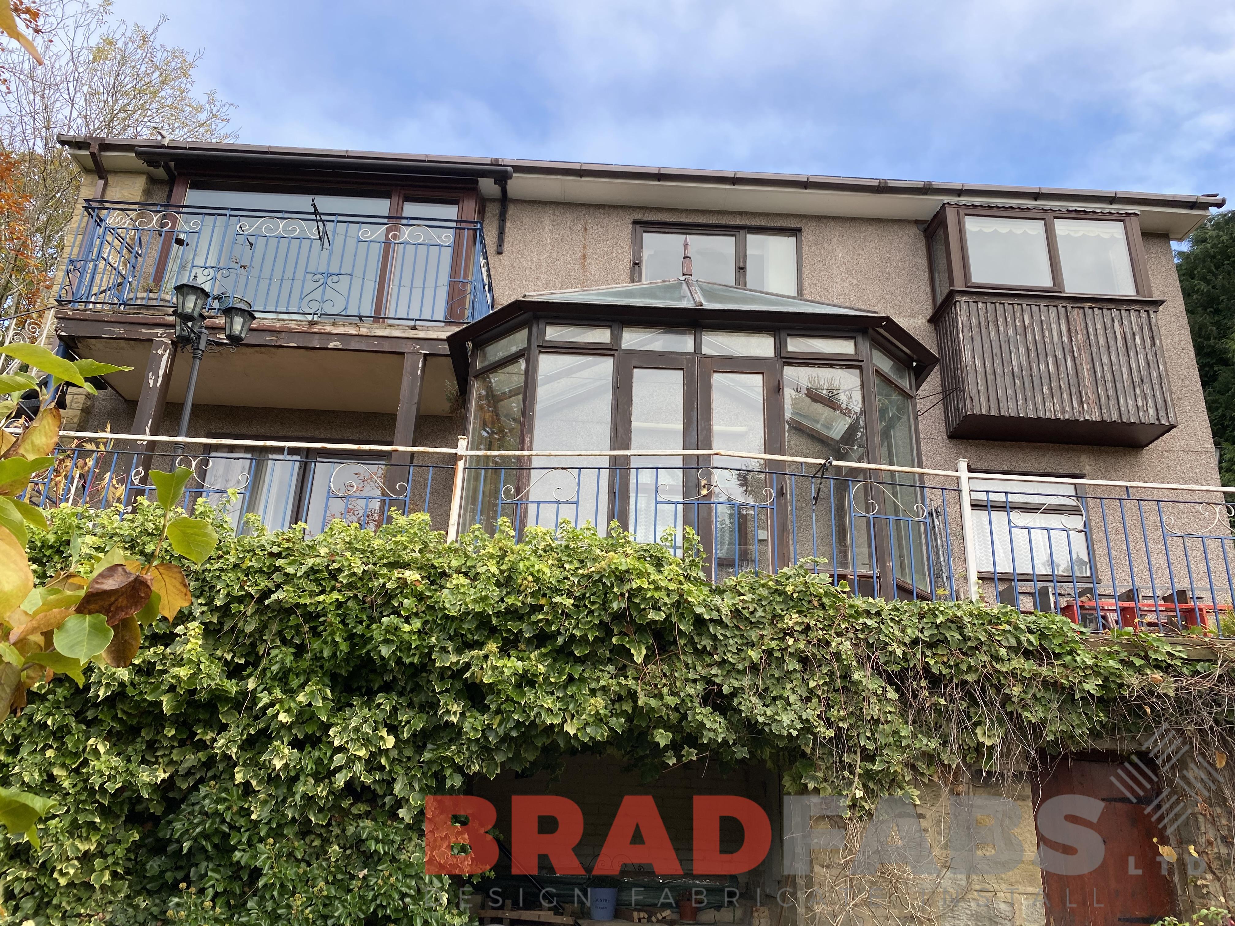 Bradfabs, transformation, balcony transformation, steel balcony, 