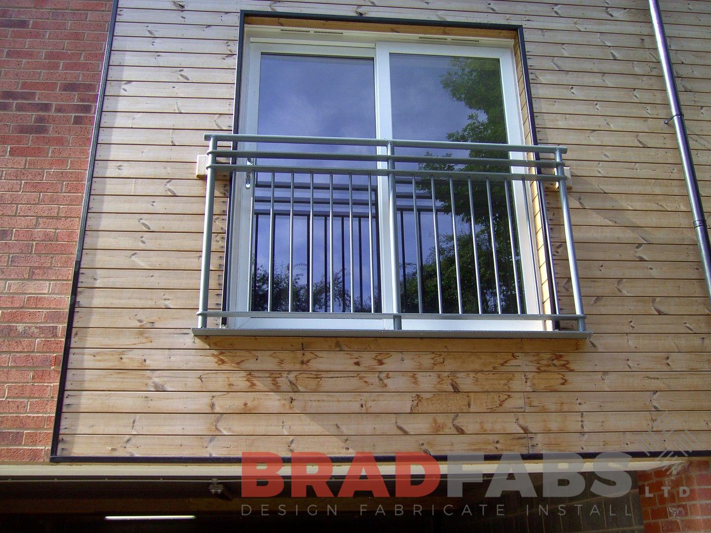 Apartment Balcony in Steel installed in Yorkshire