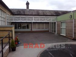 Large school Canopy fabricated in Bradford