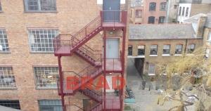 Replacement Fire Escape installed by BRADFABS in London