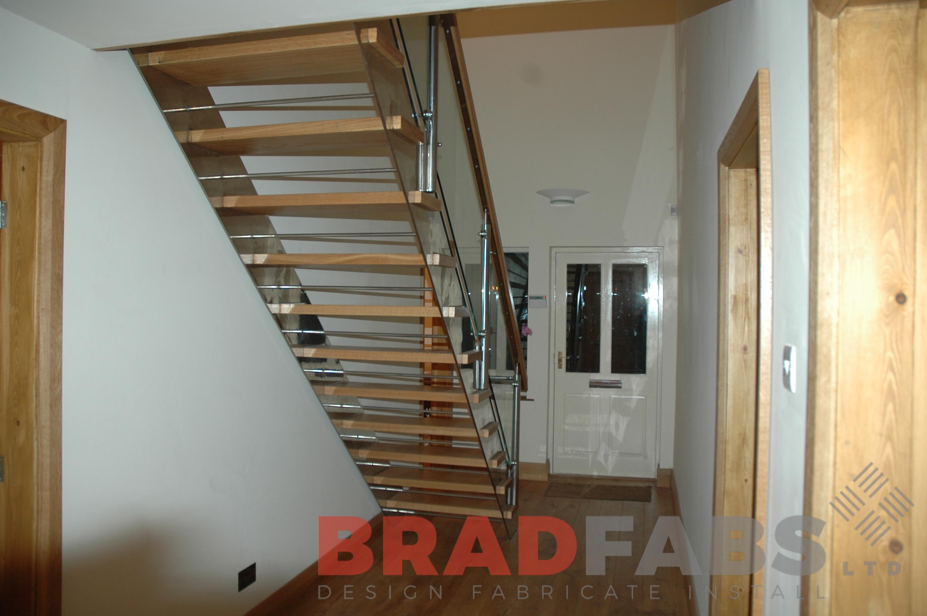 Domestic high quality Staircase installled in Bradford, West Yorkshire