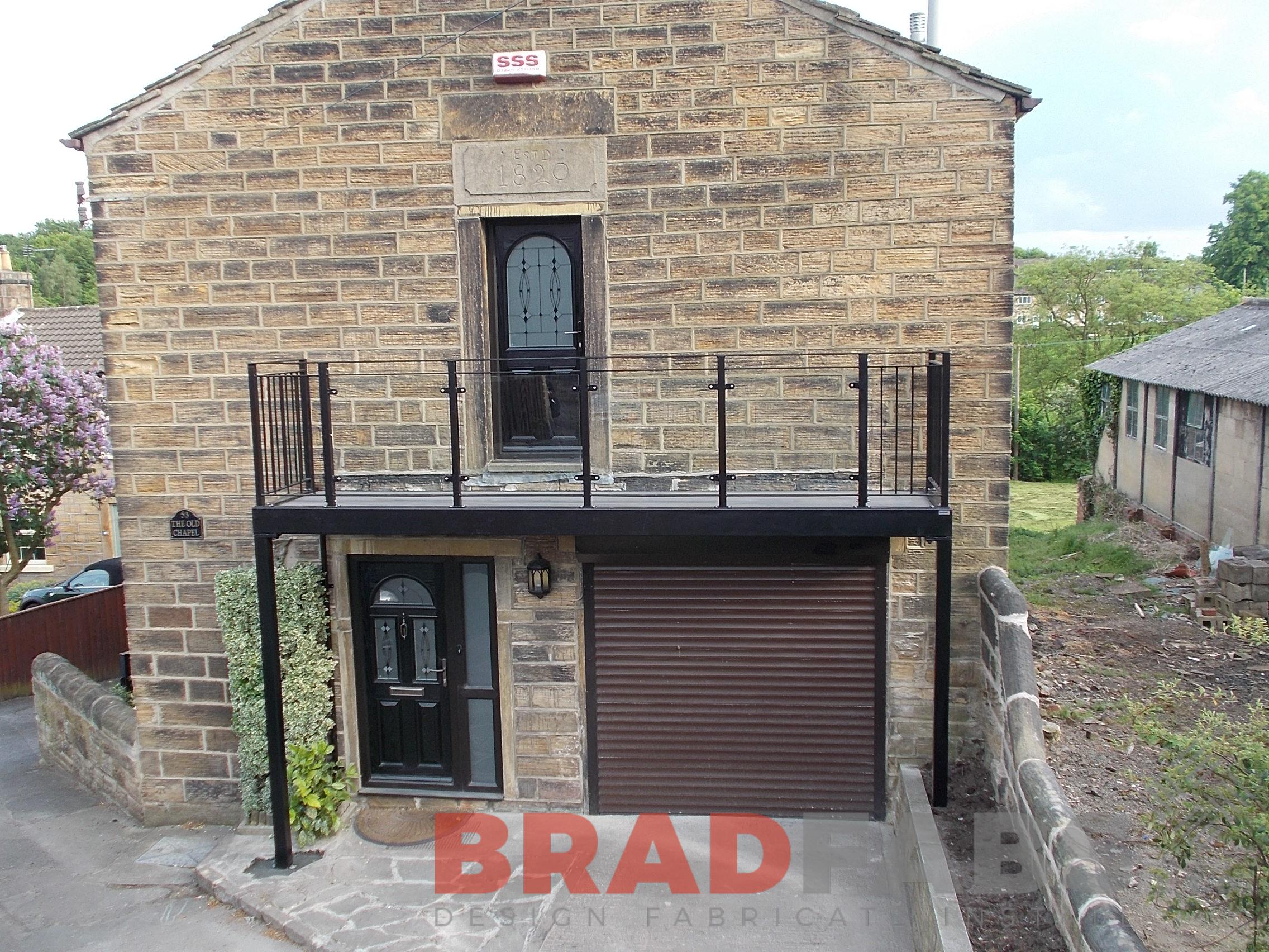 New Steel and Glass Balcony - Improved living Space