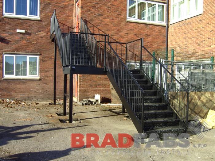 Steel Fabricators of Balconies, Staircases. Balconettes BradFabs Steel  Fabricators in West Yorkshire designed and fabricated in West Yorkshire, UK