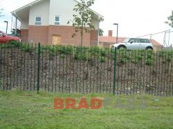 School railings installed by Bradfabs