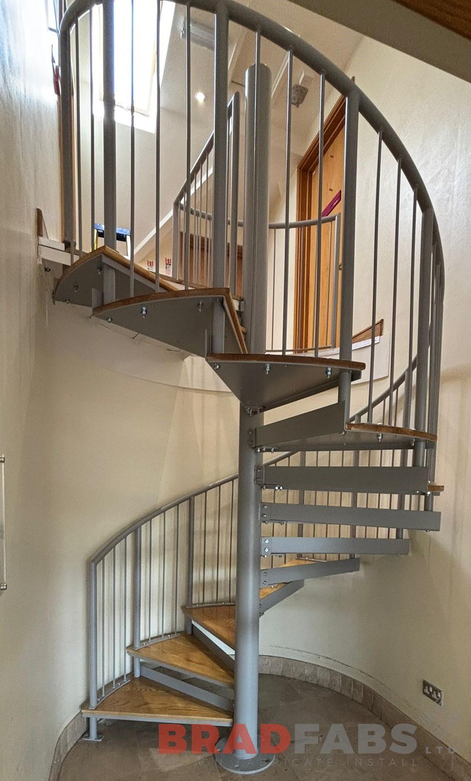 Internal spiral staircase Bingley 