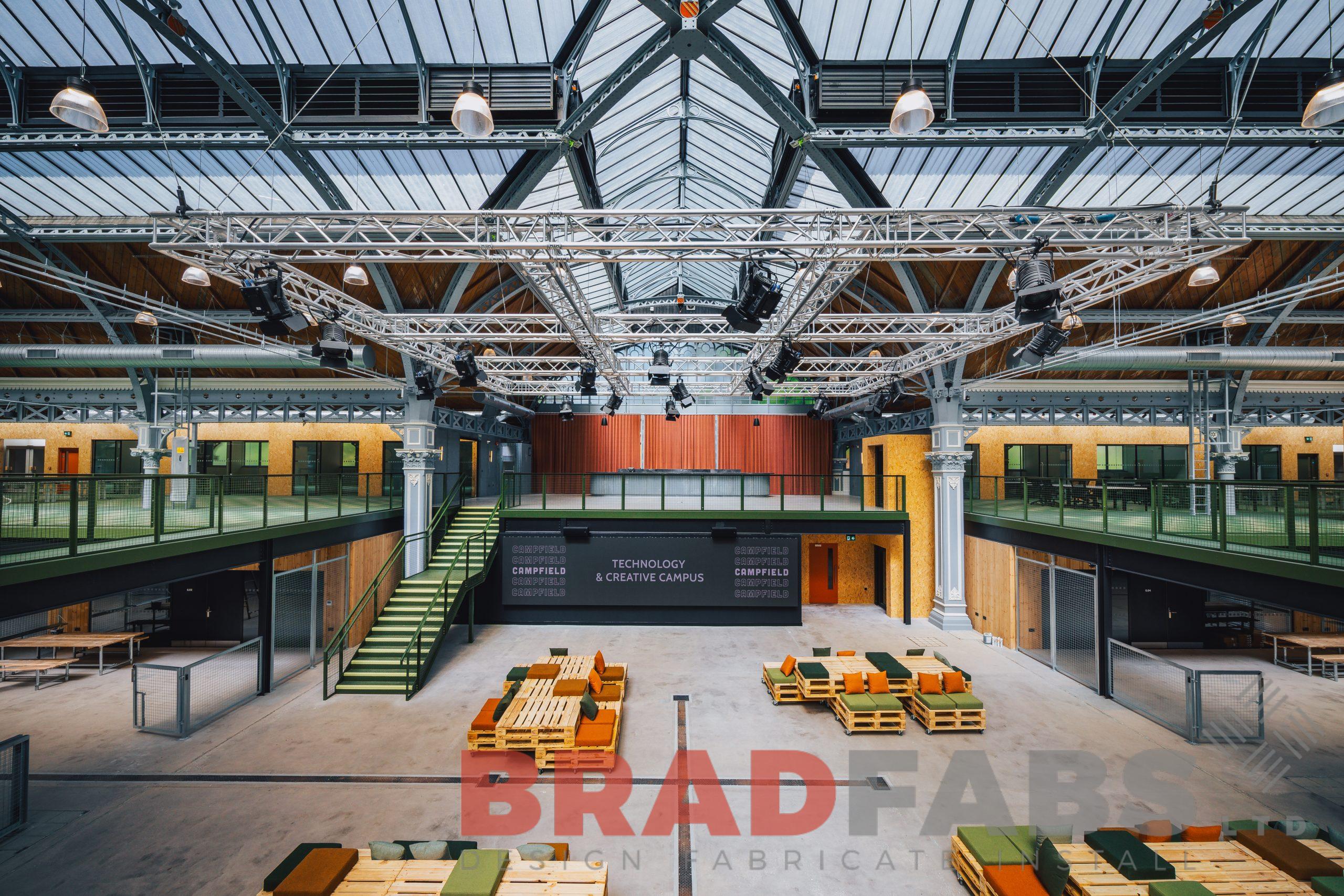 Steel Staircases at Campfield Manchester Markets by Bradfabs