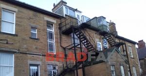 3 floor staircase - designed and installed by BRADFABS in Harrogate UK